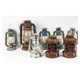 Set of 8 Rustic Lanterns