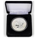 Coin 1 Troy Ounce .999 Fine Silver Fiji Morgan PR
