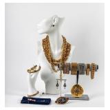 Jewelry Vintage Gold-Toned Costume Jewelry