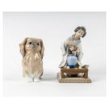 2 Lladro Porcelain Figures #4641 & 4840