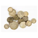 Coin Assorted Silver Coinage $2.10 & More