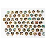 Vintage Topps MLB Coins 25+