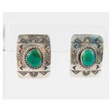 Jewelry Sterling Silver Turquoise Earrings