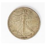 Coin 1917-S Walking Liberty Half Dollar Extra Fine