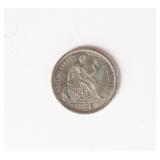 Coin 1886 Seated Liberty Dime Choice BU