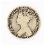 Coin 1872 Great Britain Silver Florin in Good