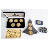 Coin Assorted Space Medals and More
