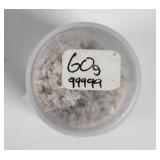 60 Grams .999 Fine Silver Granules