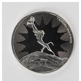 Coin 1 Troy Ounce .999 Fine Silver Lion King
