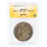 Coin 1888-O Morgan Silver Dollar ANACS EF40
