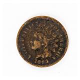Coin 1864 'L' Indian Head Cent in Fine