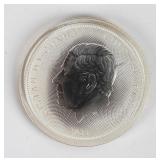Coin 2 Troy Ounce .999 Fine Silver King Charles