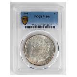 Coin  1900 Morgan Silver Dollar PCGS MS64