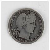 Coin 20 Barber Silver Quarters