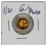 Coin 1/20th Ounce .999 Gold Panda