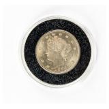 Coin 1883 'No Cents' Liberty Nickel Brilliant Unc.
