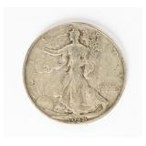 Coin 1938-D Walking Liberty Half Dollar Extra Fine