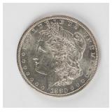 Coin 1880-O Micro O  Morgan Silver Dollar BU