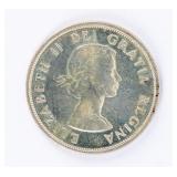 Coin 1956 Canadian Silver Dollar BU