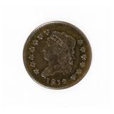 Coin 1812 Classic Head Large Cent in Extra Fine