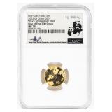 Coin 2023 (G) Gold Panda Certified by NGC MS70