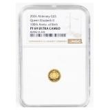 Coin 2026 Aldemey Gold ï¿½5 Certified by NGC PF69