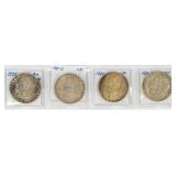 Coin (4) Morgan Silver Dollars 1885 & 1921