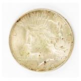 Coin 1923-S Peace Silver Dollar Gem Brilliant Unc.