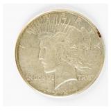 Coin 1924-S Peace Silver Dollar Almost Unc*