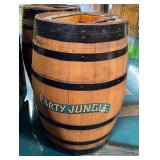 Large Barrel w/ Internal Trash Can