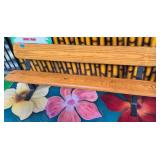 Wood & Metal Combination Bench
