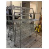 3 Wire Racks with Wheels