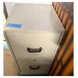 Small File Cabinet Tan 2 Drawer