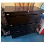 3-Drawer Industrial Metal Filing Cabinet