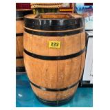 Large Barrel w/ Internal Trash Can