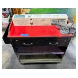 Rolling Tool Box with Vise & Come a long