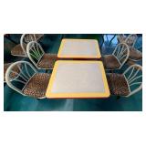 Restaurant Style Cluster Tables & Swivel Chairs