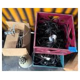 Assorted Cables & Power Cords + Parts for Claw Mac