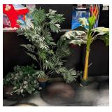 3 Potted Artificial Plants