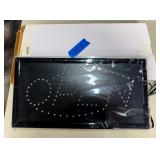 (4) Lighted Signs New in Box "Open" & "Arcade"