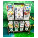7 Machine Vending With Rack and Product