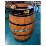 Large Barrel w/ Internal Trash Can