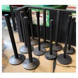 (10) Stanchion for Crowd Control   4 Brands