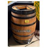 Large Barrel w/ Internal Trash Can