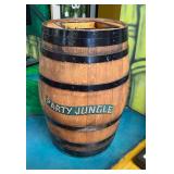 Large Barrel w/ Internal Trash Can