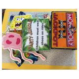 Small Signs and Arcade Items "Monopoly"