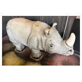 Fiberglass Baby Rhino Statue
