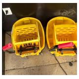 Set of 2 Rubbermaid ï¿½Wave Breakï¿½ Mop Buckets