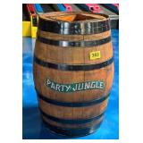 Large Barrel w/ Internal Trash Can