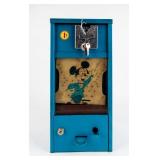 Vintage 1¢ Mickey Mouse Gumball Vending Machine